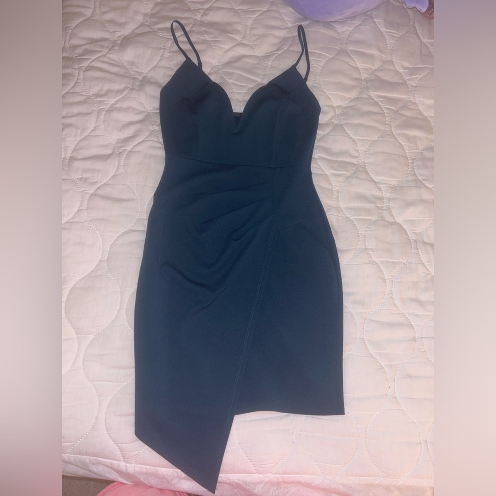 Windsor green mini dress